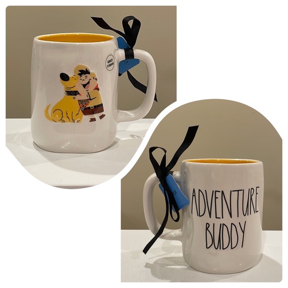 NWT Rae Dunn x Disney Pixar’s Up ADVENTURE BUDDY Mug - Picture 1 of 6